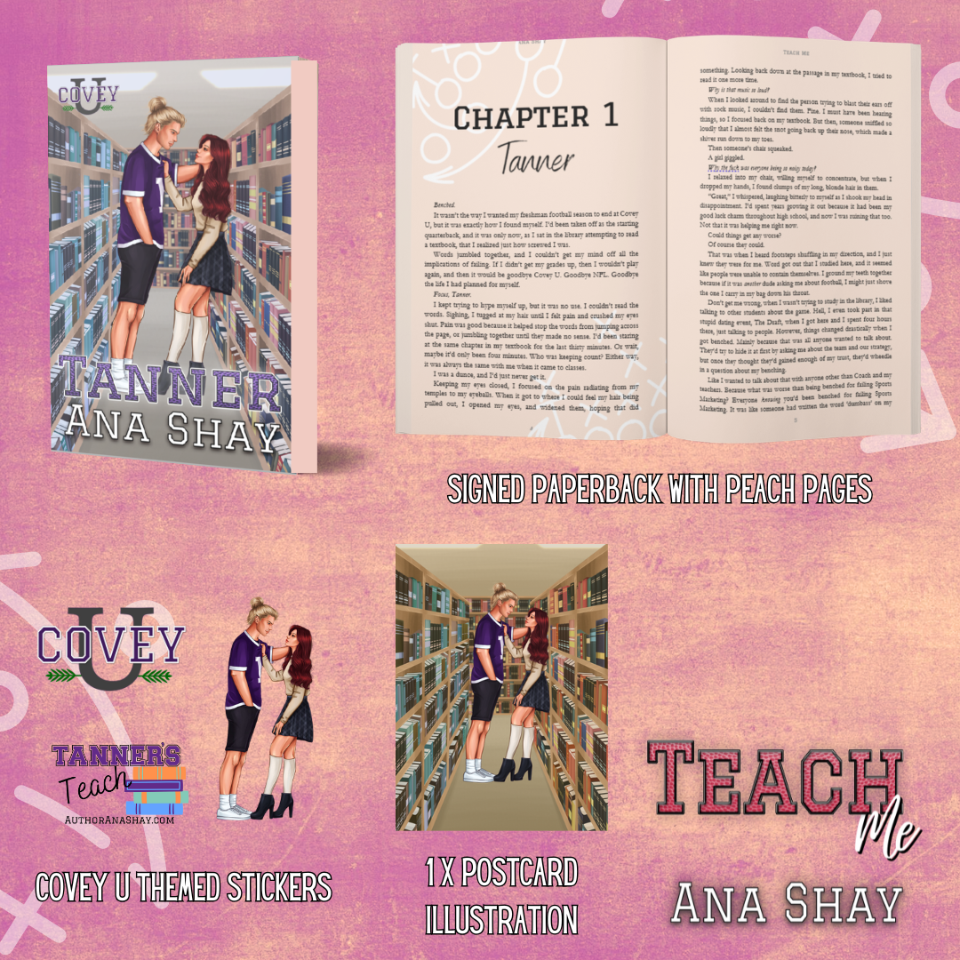 Teach Me (Covey U Book 4) Paperback - SIGNED