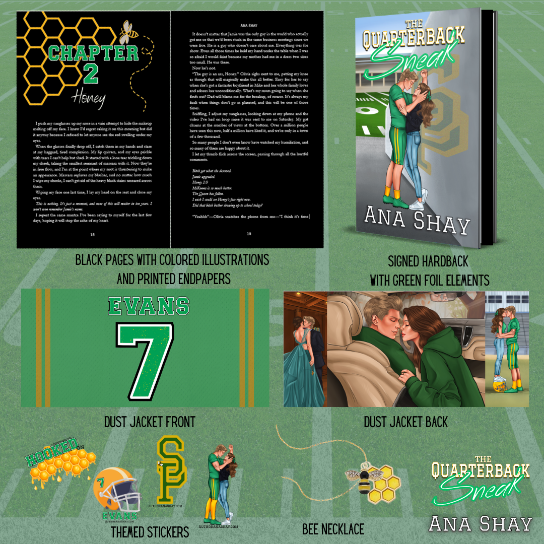 The Quarterback Sneak Special Foiled Edition Hardback with Jersey Dust Jacket - SIGNED