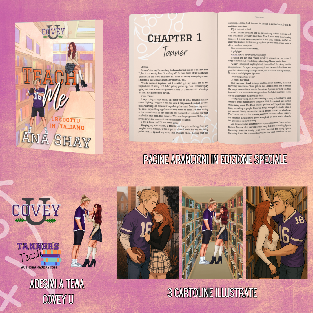 Teach Me: Traduzione Italiana edizione speciale (Covey U Libro 4) - Firmata