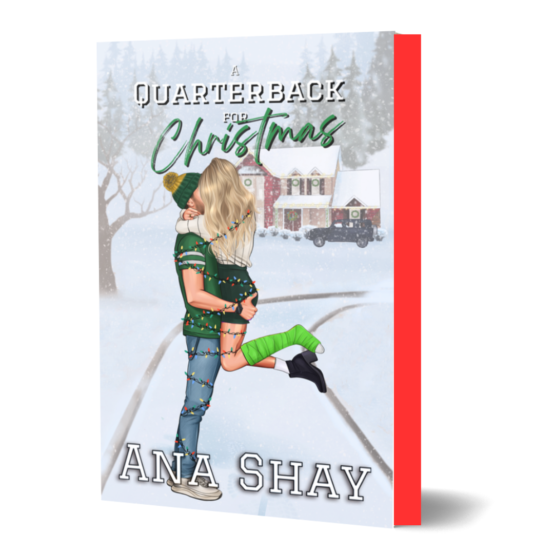 A Quarterback for Christmas Red Paged Edition - SIGNED