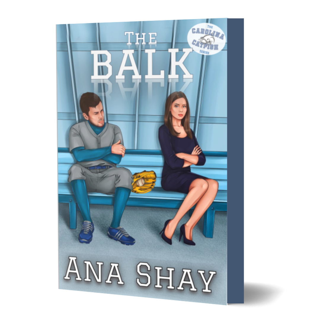 The Balk (Carolina Catfish Book 2) Blue page Paperback - SIGNED