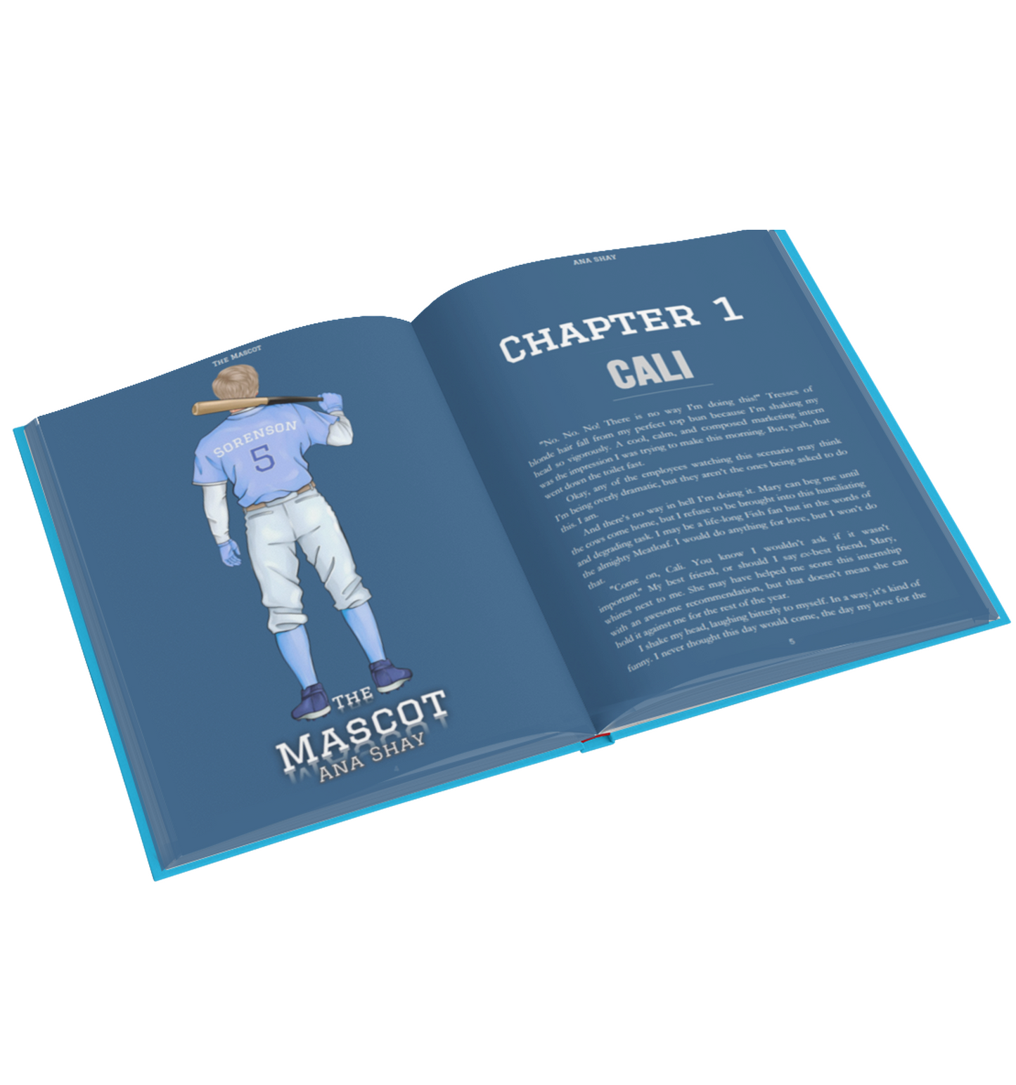 The Mascot (Carolina Catfish Book 1) - Special Edition Blue Pages