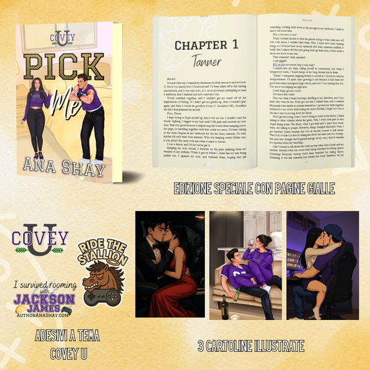 Pick Me: Traduzione Italiana edizione speciale (Covey U Libro 6) - Firmata