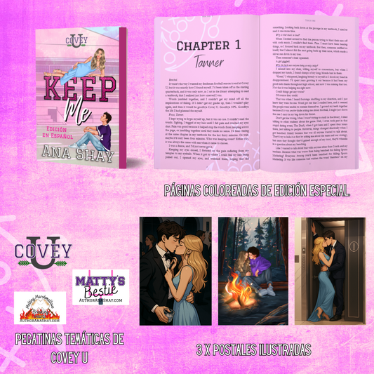 Keep Me: Edición en Español  Edición especial (Covey U - Edición en Español nº 5) - copia firmada
