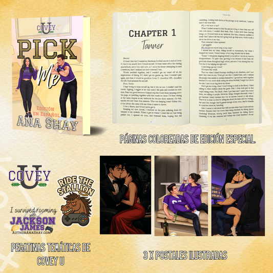 Pick Me: Edición en Español  Edición especial (Covey U - Edición en Español nº 6) - copia firmada