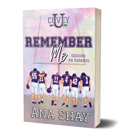 Remember Me: Edición en Español (Covey U - Edición en Español nº 7) - copia firmada