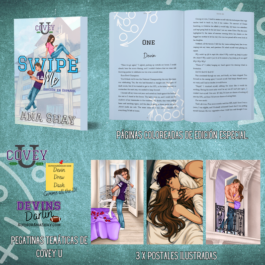 Swipe Me: Edición en Español  Edición especial (Covey U - Edición en Español nº 1) - copia firmada
